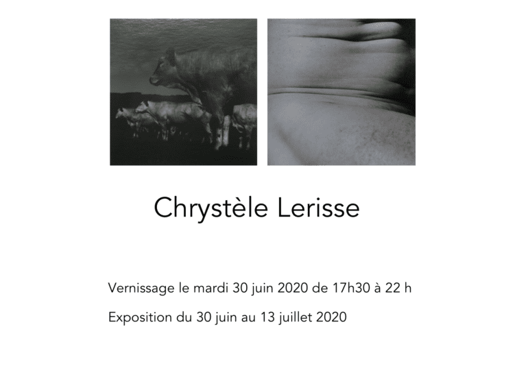 carton invitation Galerie Victor Sfez Chrystèle Lerisse